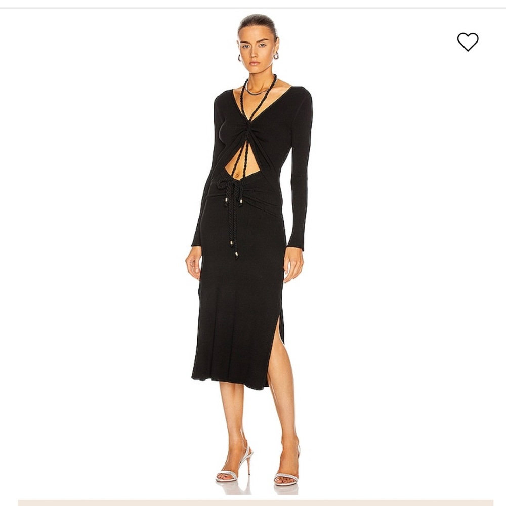 NICHOLAS Luisa Ruched Dress in Size Large. Never worn NWT
